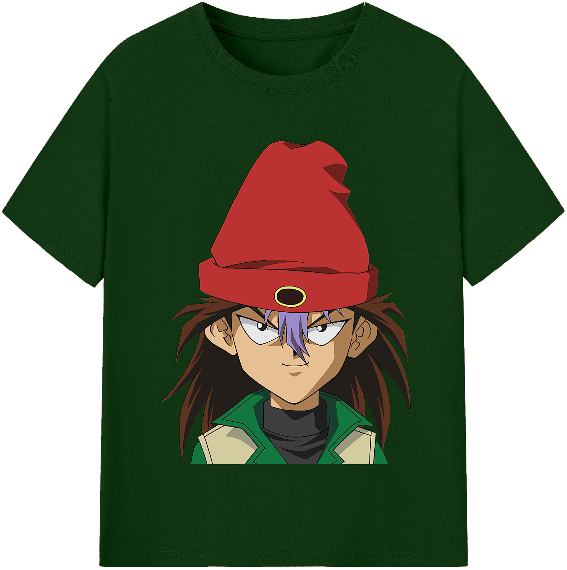 （画像用） 遊☆戯☆王 Yu-Gi-Oh! 綿100％半袖Tシャツ（フロントプリント）